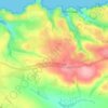 Trelights topographic map, elevation, terrain