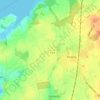 Norby topographic map, elevation, terrain