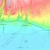 Ebberston topographic map, elevation, terrain