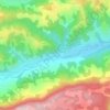 Lunca topographic map, elevation, terrain