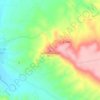 Santa Magdalena topographic map, elevation, terrain