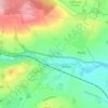 Heugh Head topographic map, elevation, terrain