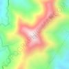 Mount Binangonan topographic map, elevation, terrain