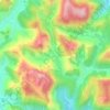 Terra Fria topographic map, elevation, terrain