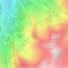 Asker topographic map, elevation, terrain