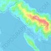 Hilarita topographic map, elevation, terrain