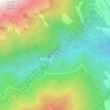 Gole del Salinello topographic map, elevation, terrain