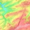 Scry topographic map, elevation, terrain