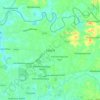Katana topographic map, elevation, terrain