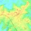 Les Pibles topographic map, elevation, terrain