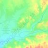 Tizi topographic map, elevation, terrain