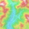 Marins topographic map, elevation, terrain