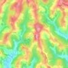 Edelsgrub topographic map, elevation, terrain