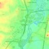 Wyboston topographic map, elevation, terrain