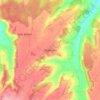 Waltham topographic map, elevation, terrain