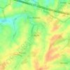 Trognée topographic map, elevation, terrain