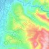 Aabra topographic map, elevation, terrain