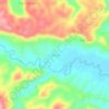 Ciparay topographic map, elevation, terrain
