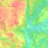 Levizarai topographic map, elevation, terrain