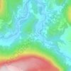 Sredice topographic map, elevation, terrain