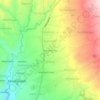 Kebumen Lor topographic map, elevation, terrain