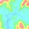 Ban Nongpat topographic map, elevation, terrain