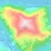 Skjeggen topographic map, elevation, terrain