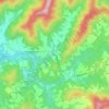 Victor topographic map, elevation, terrain