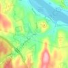 Arnolds topographic map, elevation, terrain