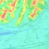 Bassa topographic map, elevation, terrain