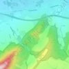 The Ercall topographic map, elevation, terrain