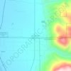New Pine Creek topographic map, elevation, terrain