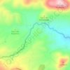 El Abiar topographic map, elevation, terrain