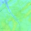 Dusun Selatan topographic map, elevation, terrain