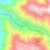 Chonta topographic map, elevation, terrain
