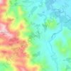 Clod topographic map, elevation, terrain