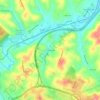 Enterprise topographic map, elevation, terrain