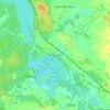 Woszczele topographic map, elevation, terrain