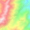 Datu Baringan topographic map, elevation, terrain