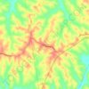 Sparrow topographic map, elevation, terrain