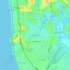 Watarappola topographic map, elevation, terrain