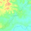 Serdang Kuring topographic map, elevation, terrain
