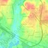 Brandon Hills topographic map, elevation, terrain