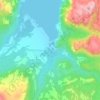 Kunes - Gussanjárga topographic map, elevation, terrain