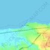 Minnis Bay topographic map, elevation, terrain