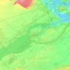 Salaberry-de-Valleyfield topographic map, elevation, terrain