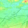 Sambungmacan topographic map, elevation, terrain