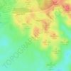 Rivet Hill topographic map, elevation, terrain