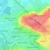 Blunsdon St Andrew topographic map, elevation, terrain