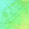 Santa Lucia topographic map, elevation, terrain